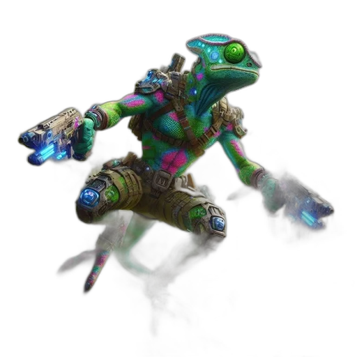 dragon, creature, robot, staff, concept art, 3d render, fantasy art, vaporwave transparent PNG cut-out