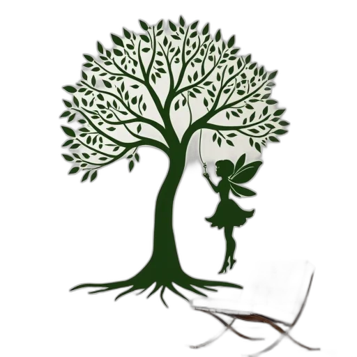 tree, staff, concept art, fantasy art transparent PNG cut-out