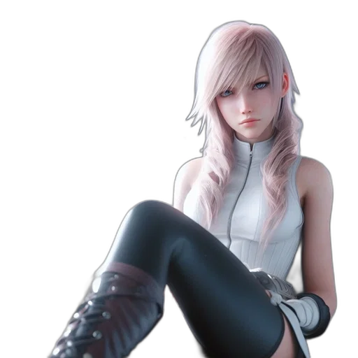 jacket, staff, weapon, face, concept art, fantasy art, 3d render, photorealistic transparent PNG cut-out