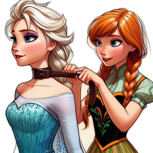 dress, jewelry, crown, fantasy art, concept art, comic book art, pixel art, snow transparent PNG cut-out