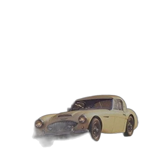 car, concept art, photorealistic, 3d render, watercolor, earth tones, original, austin-healey transparent PNG cut-out