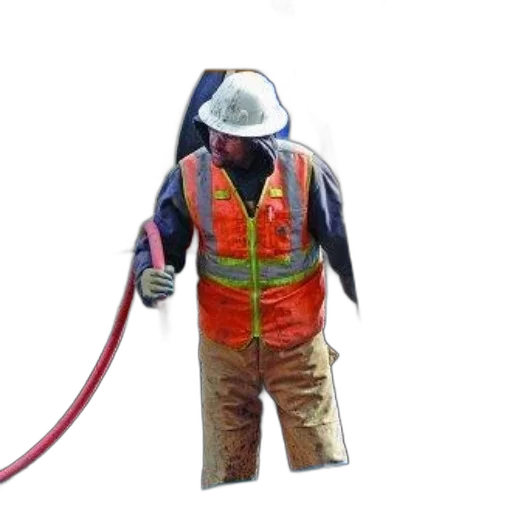 staff, jacket, robot, 3d render, construction, worker, safety, gear transparent PNG cut-out