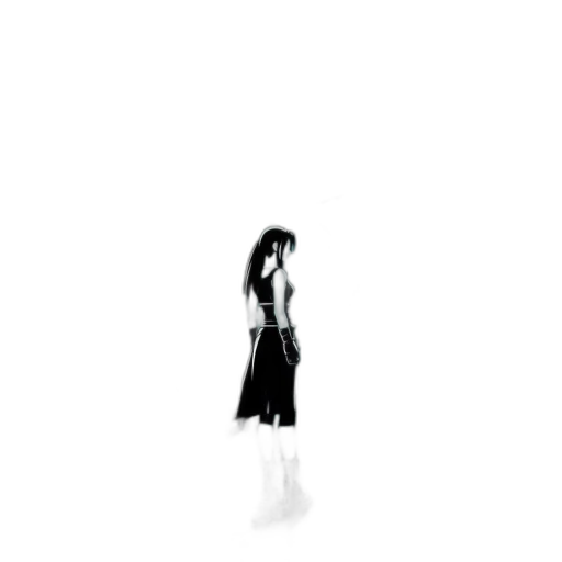 dress, robot, creature, staff, concept art, pixel art, photorealistic, 3d render transparent PNG cut-out