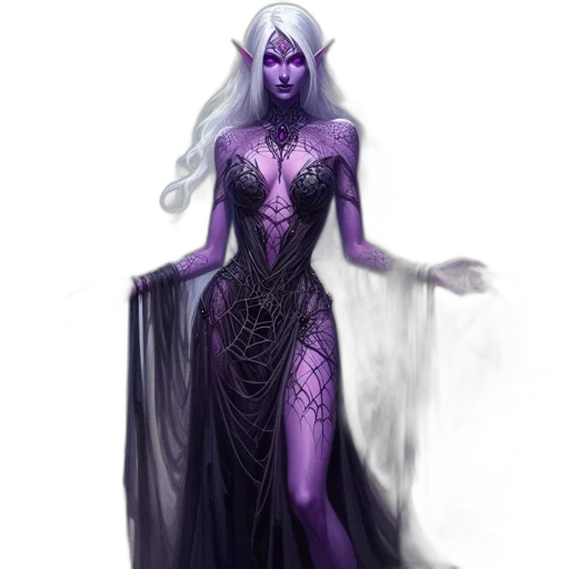 dress, fantasy art, concept art, comic book art, pixel art, dark, blue, pastel transparent PNG cut-out