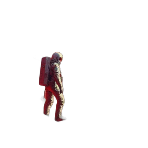 robot, jacket, weapon, staff, 3d render, pixel art, concept art, comic book art transparent PNG cut-out