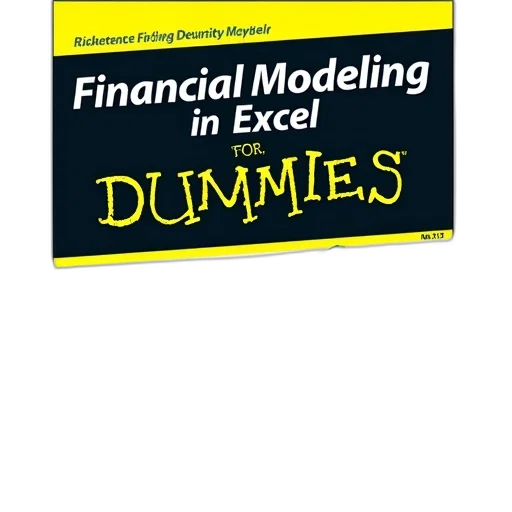 first, image, shows, cover, book, titled, financial, modeling transparent PNG cut-out