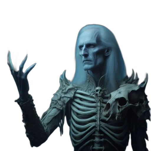 creature, mask, face, robot, concept art, fantasy art, 3d render, photorealistic transparent PNG cut-out