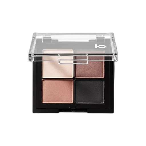 earth tones, dark, monochrome, sleek, modern, makeup, compact, clear transparent PNG cut-out