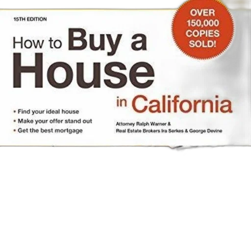 cover, how, buy, house, california, ralph, warner, ira transparent PNG cut-out