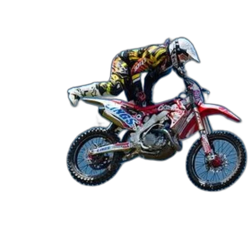 jewelry, 3d render, photorealistic, pixel art, concept art, motocross, rider, mid-air transparent PNG cut-out