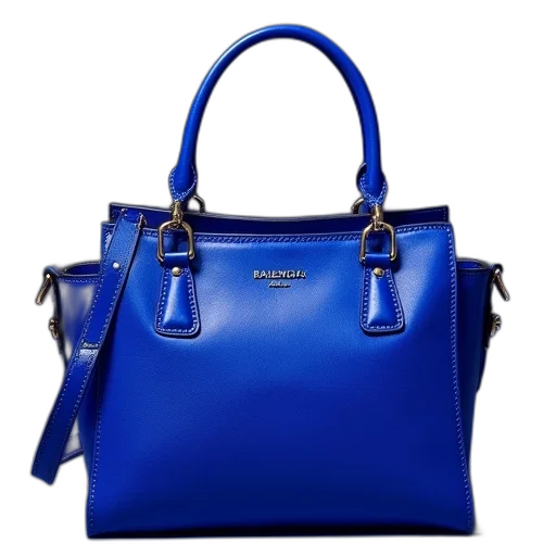 blue, bag, balencia, fall transparent PNG cut-out