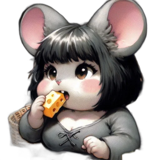 food, animal, creature, face, anime, concept art, pixel art, cartoon transparent PNG cut-out