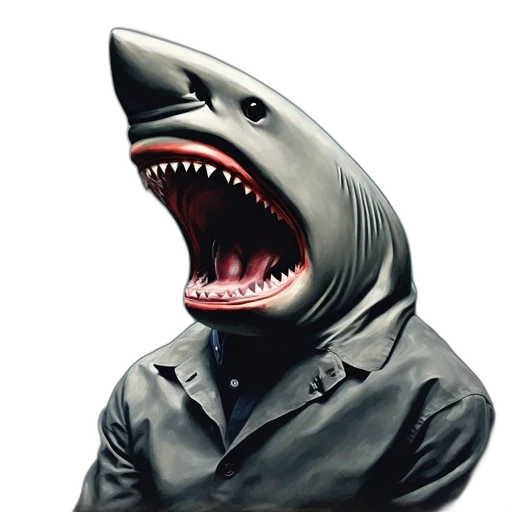 jacket, creature, animal, mask, concept art, 3d render, photorealistic, comic book art transparent PNG cut-out
