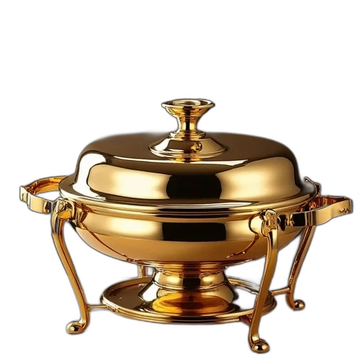 furniture, jewelry, crown, food, 3d render, photorealistic, golden, hot transparent PNG cut-out