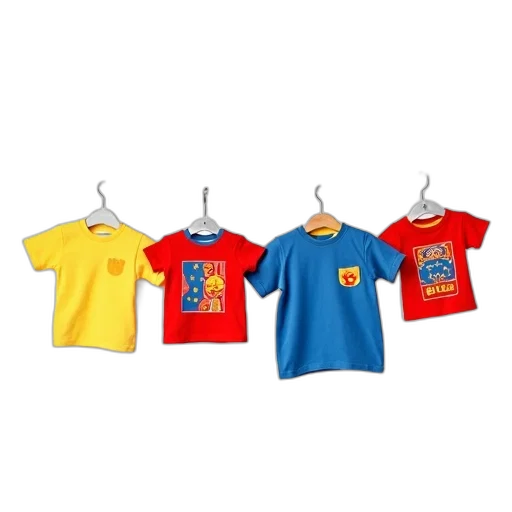 3d render, colorful, white, clothesline, multiple, hangers, holding, various transparent PNG cut-out