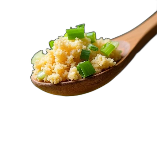 food, weapon, 3d render, photorealistic, green, wooden, spoon, scooping transparent PNG cut-out