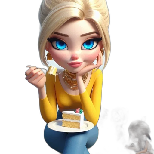 staff, jewelry, cartoon, concept art, 3d render, comic book art, fire, snow transparent PNG cut-out