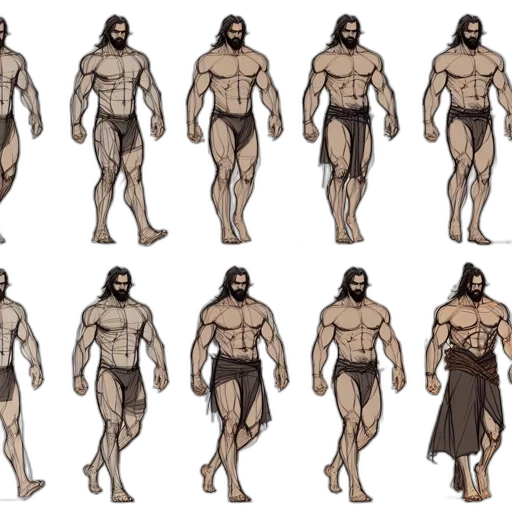 creature, concept art, comic book art, fantasy art, pixel art, earth tones, monochrome, dark transparent PNG cut-out