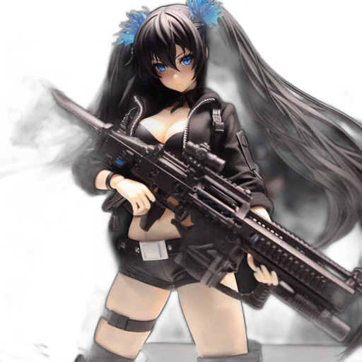 weapon, anime, concept art, 3d render, fantasy art, anime-styled, figure, woman transparent PNG cut-out