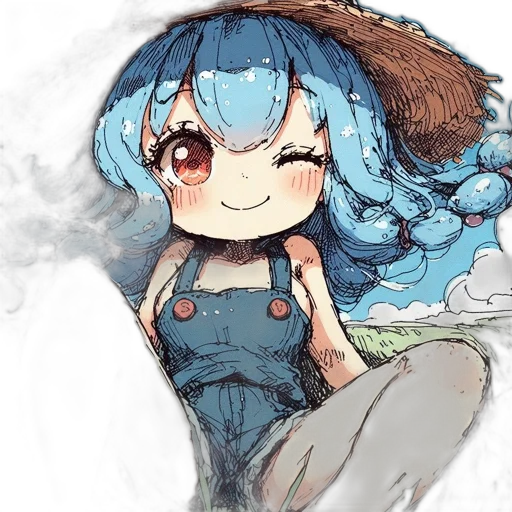 hat, dress, creature, dragon, watercolor, anime, concept art, pixel art transparent PNG cut-out