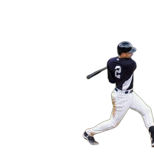 weapon, photorealistic, 3d render, baseball, player, dark, uniform, number transparent PNG cut-out