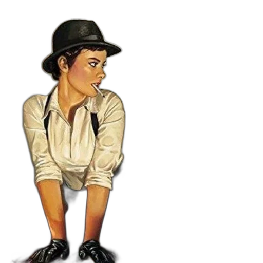 hat, staff, shoes, face, cartoon, concept art, comic book art, photorealistic transparent PNG cut-out