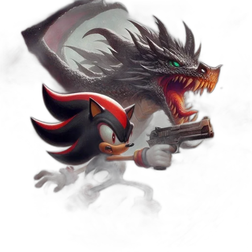 dragon, creature, animal, staff, concept art, fantasy art, pixel art, comic book art transparent PNG cut-out