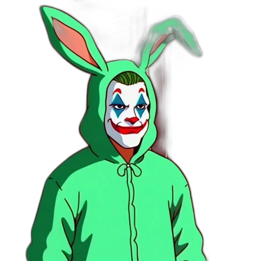 jacket, mask, creature, animal, 3d render, pixel art, concept art, cartoon transparent PNG cut-out