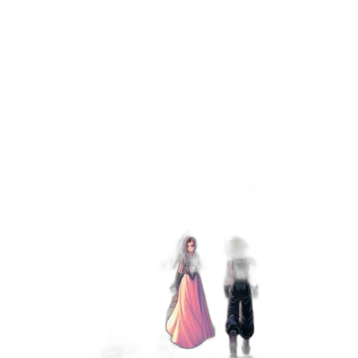 dress, robot, mask, crown, pixel art, concept art, 3d render, watercolor transparent PNG cut-out