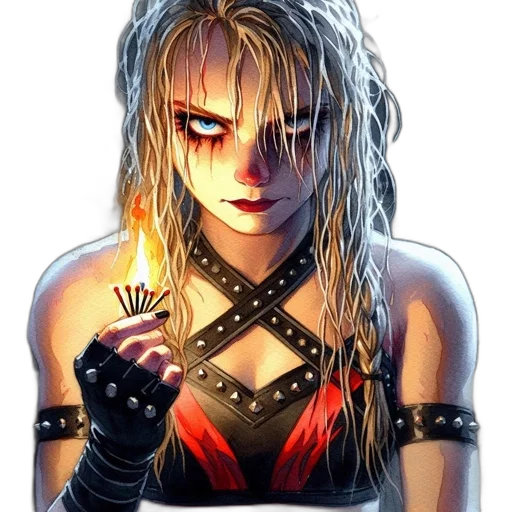 jewelry, mask, face, staff, comic book art, fantasy art, cyberpunk, concept art transparent PNG cut-out