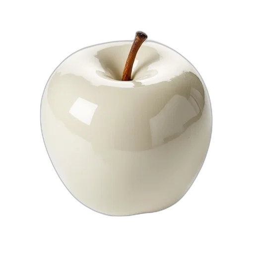 food, furniture, jewelry, crown, 3d render, photorealistic, ceramic, apple transparent PNG cut-out
