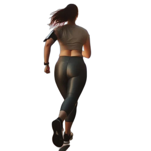 jacket, concept art, 3d render, photorealistic, pixel art, dark, earth tones, woman transparent PNG cut-out
