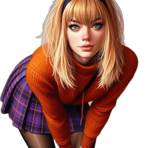 jacket, dress, face, robot, photorealistic, comic book art, concept art, cartoon transparent PNG cut-out