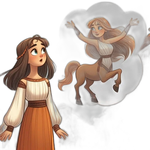 creature, dress, concept art, fantasy art, watercolor, pixel art, fog, fire transparent PNG cut-out