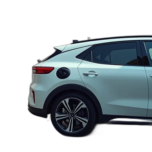 car, 3d render, 2018, kia, opt, hybrid, plugged, electric transparent PNG cut-out