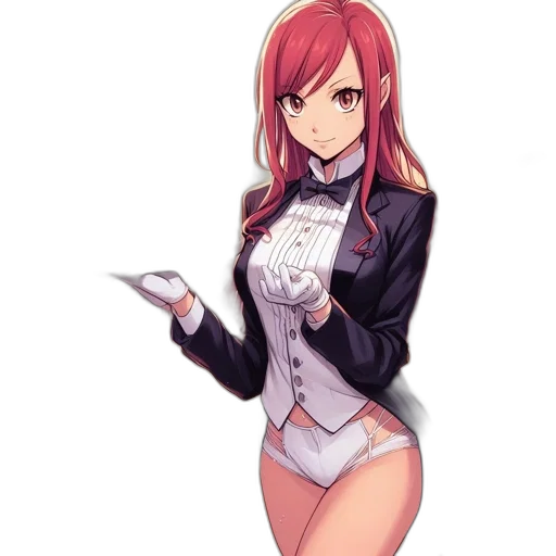 jacket, staff, dress, robot, anime, pixel art, concept art, cartoon transparent PNG cut-out