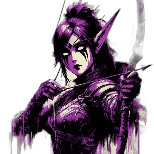 staff, sword, weapon, fantasy art, concept art, comic book art, pixel art, dark transparent PNG cut-out