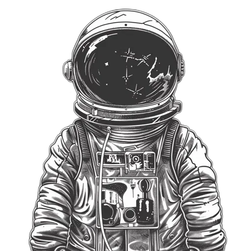 jacket, dress, mask, robot, concept art, comic book art, pixel art, cartoon transparent PNG cut-out
