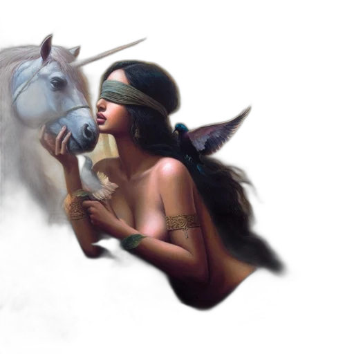 mask, fantasy art, concept art, photorealistic, comic book art, underwater, golden, lit transparent PNG cut-out