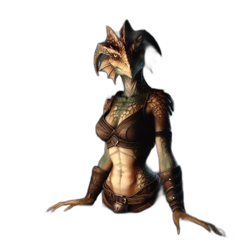 dragon, creature, animal, staff, concept art, fantasy art, 3d render, photorealistic transparent PNG cut-out