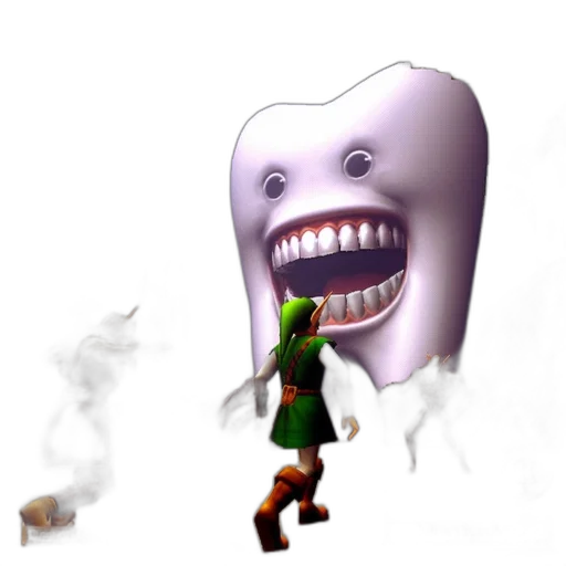 creature, mask, face, animal, concept art, 3d render, pixel art, vaporwave transparent PNG cut-out