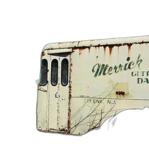 weapon, bottle, watercolor, old, rusted, truck, word, merrick transparent PNG cut-out