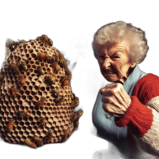 food, creature, animal, mask, 3d render, concept art, photorealistic, elderly transparent PNG cut-out