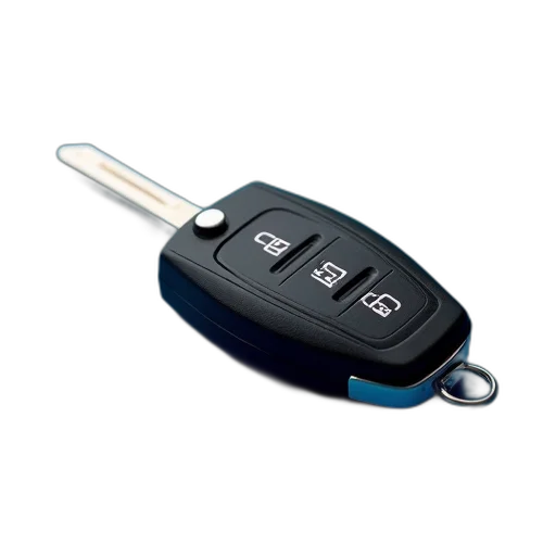 car, black, key, silver, logo, fob, lying, blue transparent PNG cut-out