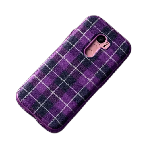 dress, vaporwave, purple, plaid transparent PNG cut-out