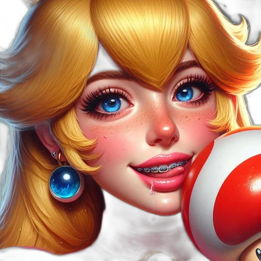 face, fantasy art, concept art, photorealistic, comic book art, young, woman, blonde transparent PNG cut-out