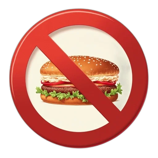 food, 3d render, eating, sign, clipart transparent PNG cut-out