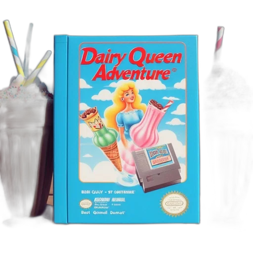 crown, concept art, dairy, queen, adventure, game, box, mimics transparent PNG cut-out