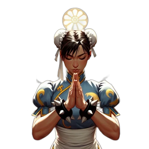 staff, concept art, fantasy art, pixel art, comic book art, young, woman, traditional transparent PNG cut-out
