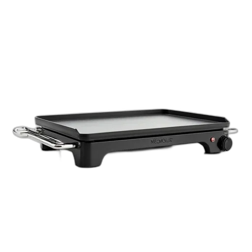 sleek, modern, electric, griddle, smooth, flat, surface, shiny transparent PNG cut-out
